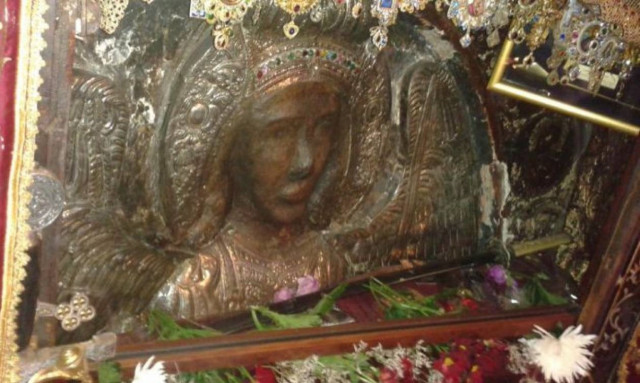 Ανατριχίλα: Δείτε πώς είναι η εικόνα του Ταξιάρχη της Λέσβου – Θεέ μου, ας είναι για καλό... (pics)