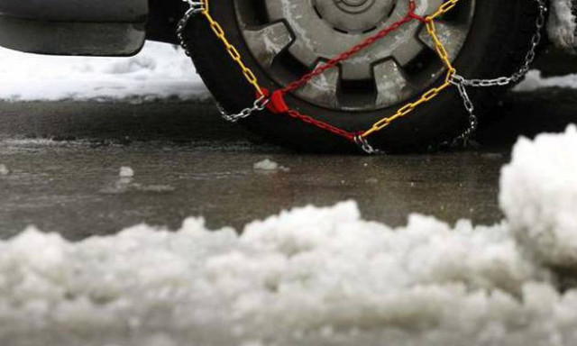 Κακοκαιρία – Προσοχή: Δείτε πού χρειάζονται αντιολισθητικές αλυσίδες