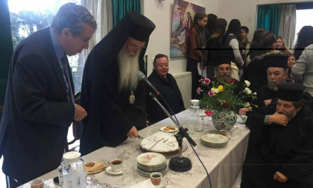 Ο Μητροπολίτης Μεσογαίας δίπλα στα άτομα με αναπηρίες