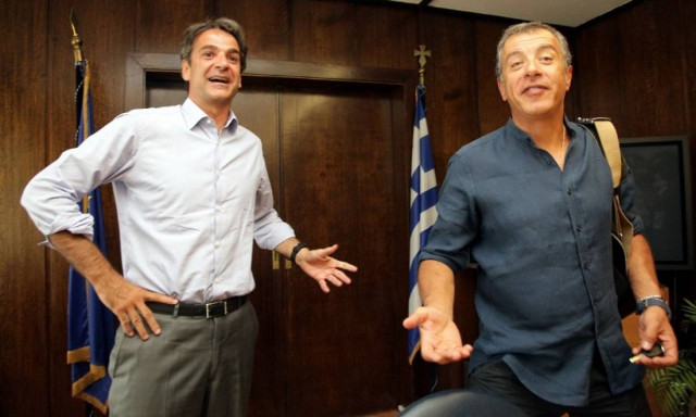 Συναντήσεις Μητσοτάκη με Θεοδωράκη και Γεννηματά