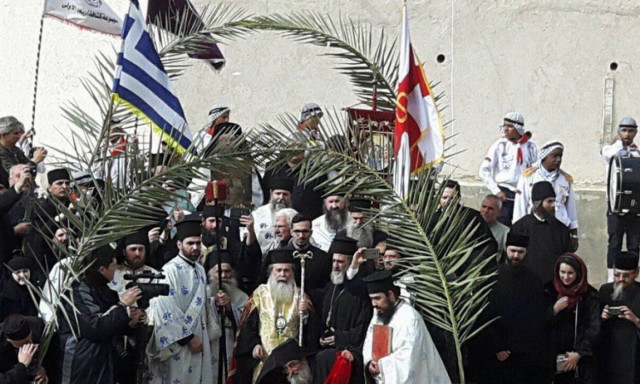 Θεοφάνεια στον τόπο της βάφτισης του θεανθρώπου στο Ισραήλ (pics)