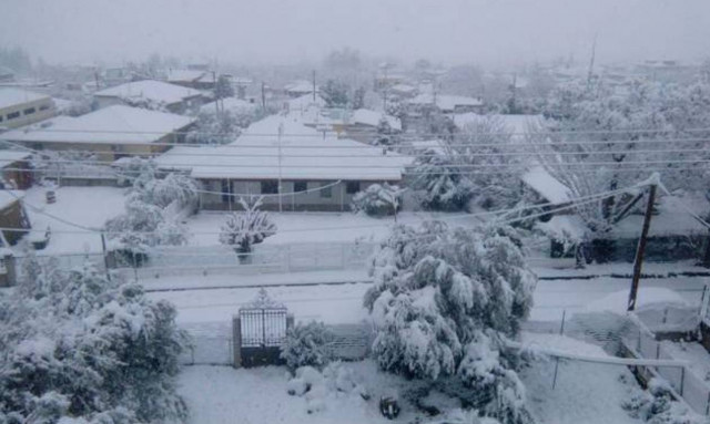 Κακοκαιρία: Αυτές οι περιοχές θα ντυθούν στα λευκά μέχρι το Σάββατο