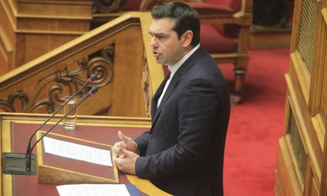 Βουλή - Ασφαλιστικό: Τσίπρας - Ή με εμάς ή με το ΔΝΤ