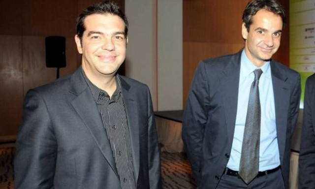 Tσίπρας και Μητσοτάκης στο συνέδριο για την ψηφιακή οικονομία του ΣΕΠΕ