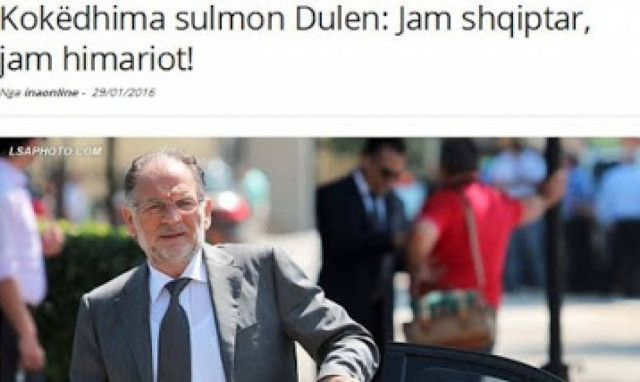 Πρόκληση Αλβανού βουλευτή: Στη Χιμάρα δεν υπήρξε ποτέ πραγματική ελληνική μειονότητα