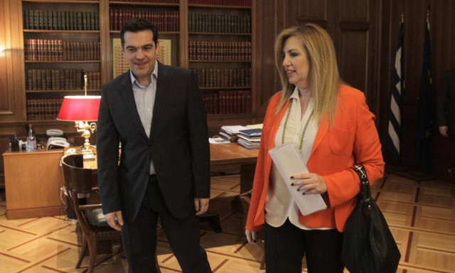 Τι συζήτησαν Τσίπρας και Γεννηματά στο Μαξίμου