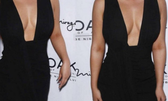 Τα πέταξε η κοντή! Παρουσιάστρια κάνει απόσβεση το νέο στήθος της