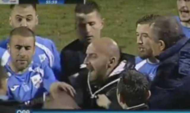 Επεισόδια στο Λαμία - Λάρισα