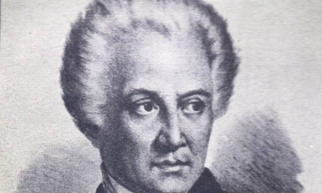 Σαν σήμερα το 1857 πέθανε ο εθνικός μας ποιητής Διονύσιος Σολωμός