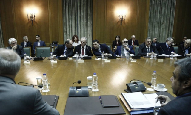 Συνεδριάζει το Υπουργικό Συμβούλιο υπό τον Αλέξη Τσίπρα