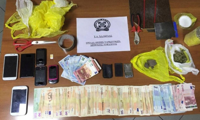 Χαλκίδα: Εξαρθρώθηκε ομάδα που διακινούσε ποσότητες ναρκωτικών