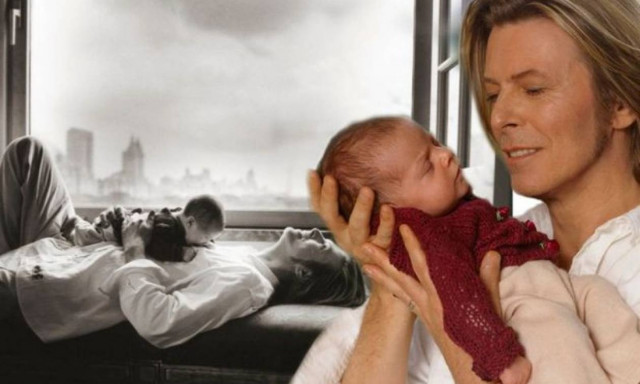 Ο Ντέιβιντ Μπάουι έμαθε πως θα γινόταν παππούς λίγες μόλις ημέρες πριν το θάνατό του (pic)