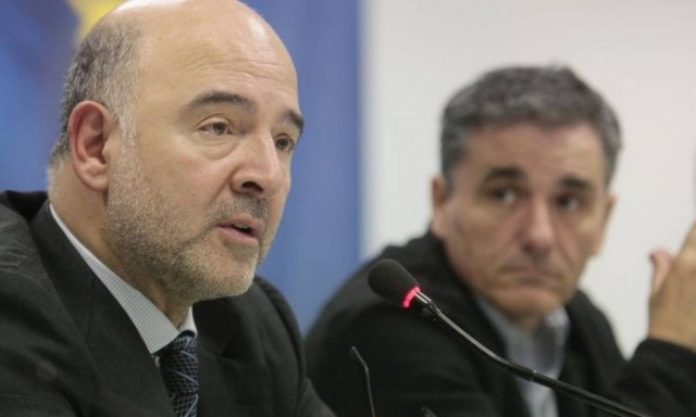 Ολοκληρώθηκε η συνάντηση Τσακαλώτου και Μοσκοβισί - Τι συζήτησαν