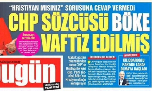 Τουρκάλα βουλευτίνα της αντιπολίτευσης βαπτίστηκε Ορθόδοξη Χριστιανή