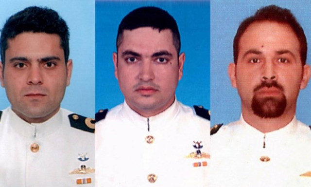 Στο 251 ΓΝΑ οι τρεις σοροί του πληρώματος του ελικοπτέρου ΑΒ-212