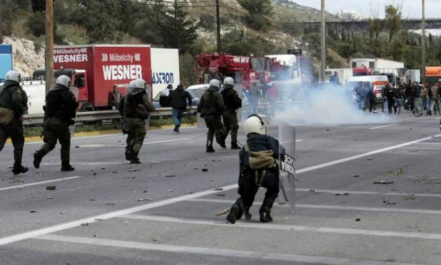 Σύλληψη αγρότη που συμμετείχε στα επεισόδια στο Δαφνί