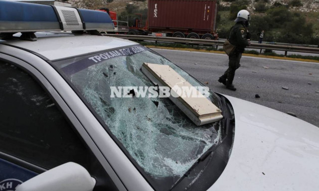 Λάκωνας Αγρότης: «Τρώγαμε ξύλο και άλλοι έκαναν φιέστα - Στημένο το σπάσιμο του περιπολικού»