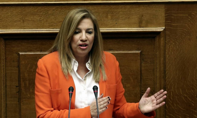 Γεννηματά: Έχει ευθύνη η κυβέρνηση για την αδράνεια στην αντιμετώπιση του προσφυγικού