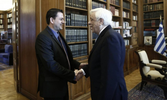 Την Πανελλήνια Ένωση Νέων Αγροτών δέχθηκε ο Προκόπης Παυλόπουλος