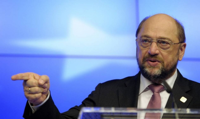 Σουλτς: Η Ελλάδα να μη γίνει πάρκινγκ για πρόσφυγες