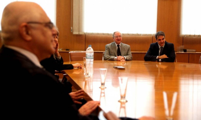 Τι είπε ο Μητσοτάκης στο ΣτΕ μπροστά στην προτομή του Ελευθέριου Βενιζέλου