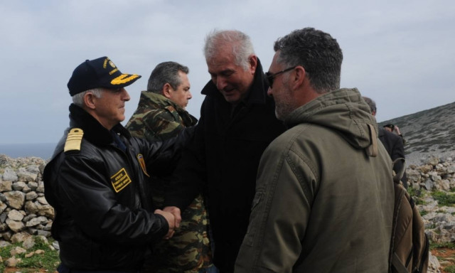 Επιμνημόσυνη δέηση στην Κίναρο στη μνήμη των τριών πεσόντων αξιωματικών