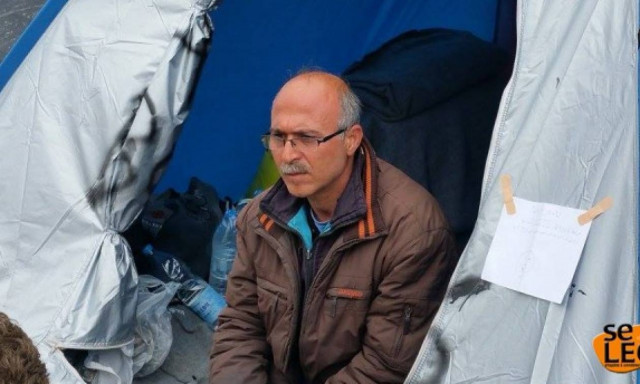 Ειδομένη: Πρόσφυγας ξεκίνησε απεργία πείνας γιατί δεν μπορεί να δει την ετοιμοθάνατη γυναίκα του