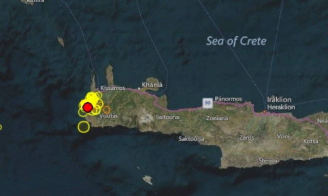 Σεισμός στην Κρήτη