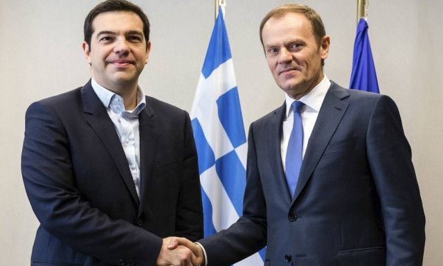 «Τετ-α-τετ» Τσίπρα - Τουσκ:  Άμεση βοήθεια προς την Ελλάδα