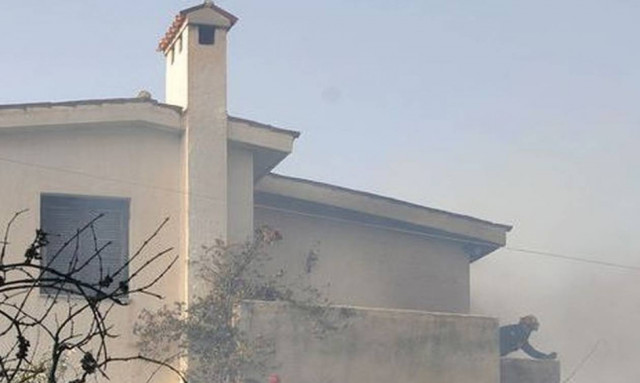 Λασίθι : Πυρκαγιά σε μονοκατοικία επιχειρηματία