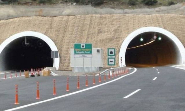 Τρίπολη: Κλείνει για τέσσερις ημέρες ο κλάδος ανόδου στις σήραγγες Ραψομάτη