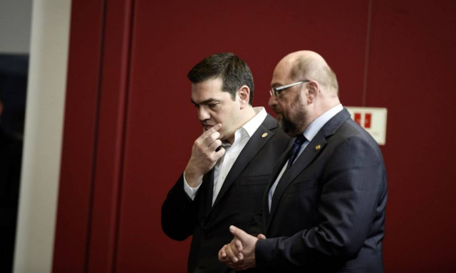 Ανεπίσημη συνάντηση Τσίπρα – Σουλτς στο Μαξίμου