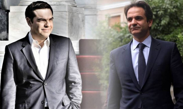 Μητσοτάκης εναντίον Τσίπρα: Το «σκληρό ροκ» της άγριας πόλωσης