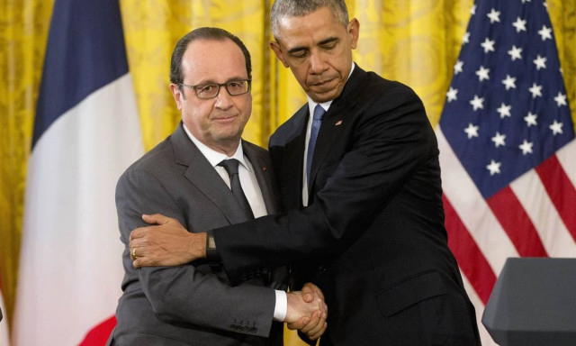 Με τον Πρόεδρο της Γαλλίας Φρανσουά Ολάντ συναντάται σήμερα ο Μπαράκ Ομπάμα
