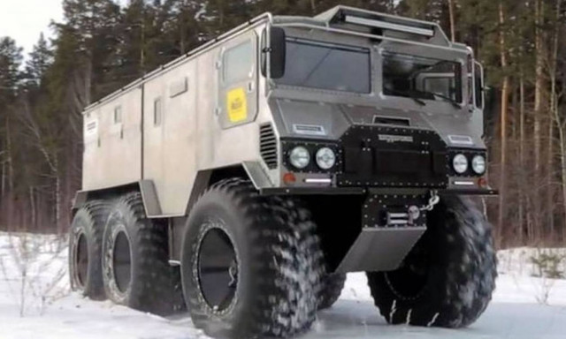 To Burlak 6x6  μπορεί να φτάσει στο Βόρειο Πόλο