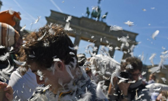 Φτερά και... πούπουλα: Παγκόσμια ημέρα μαξιλαροπόλεμου! (pics)