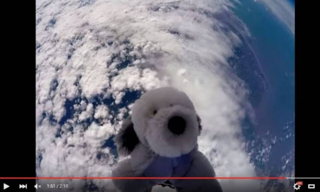 Μήπως είδατε αυτόν τον σκύλο; Αναζητείται λούτρινο παιχνίδι που χάθηκε στο διάστημα (Vid)