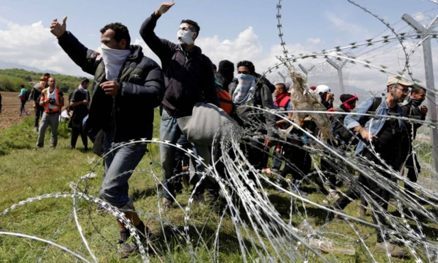 Ειδομένη: Σκοπιανοί πυροβόλησαν γυναικόπαιδα με σφαίρες καουτσούκ (photo)