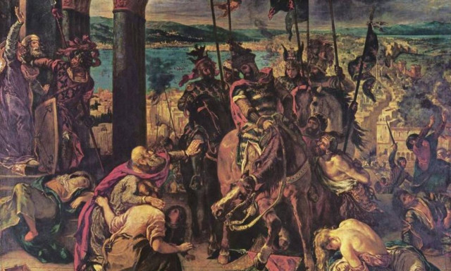 Σαν σήμερα το 1204 η Κωνσταντινούπολη καταλαμβάνεται από τους Σταυροφόρους