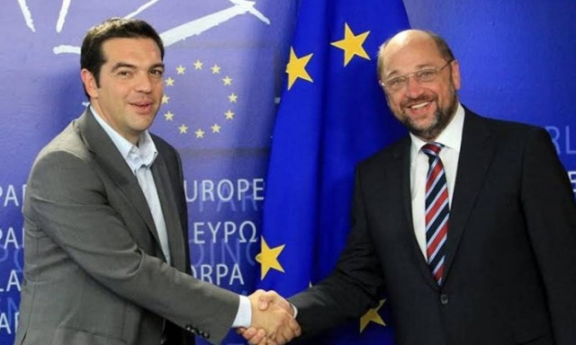 Σουλτς σε Τσίπρα: Η αξιολόγηση πρέπει να ολοκληρωθεί το συντομότερο δυνατό