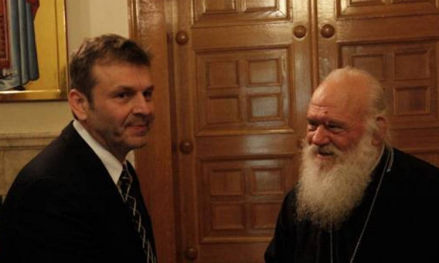 Στον Αρχιεπίσκοπο Ιερώνυμο ο Απόστολος Γκλέτσος