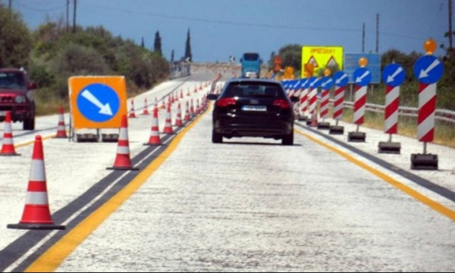 Κυκλοφοριακές ρυθμίσεις στη Ν.Ε.Ο. Κορίνθου-Πατρών