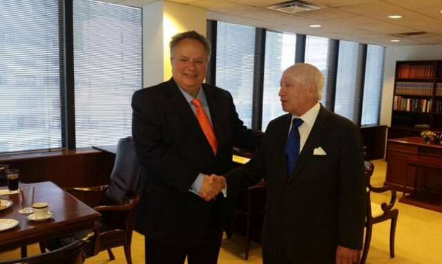 Συνάντηση Κοτζιά - Νίμιτς για το Σκοπιανό