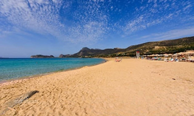 Χανιά: Δείτε με ένα κλικ τη μαγευτική παραλία των Φαλαρσάνων