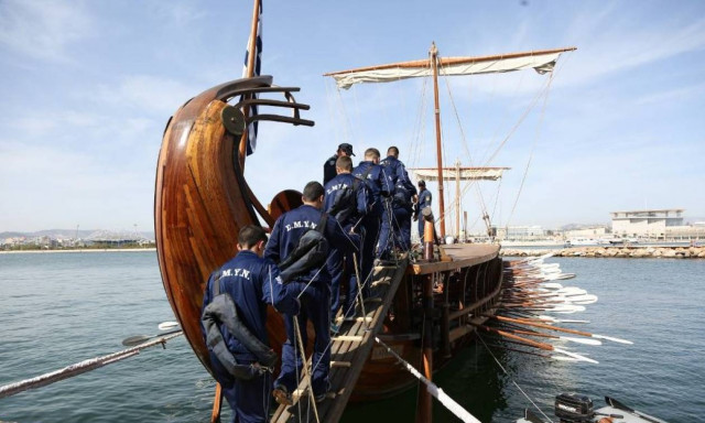 Δοκιμαστικός Πλους Τριήρους ΟΛΥΜΠΙΑΣ