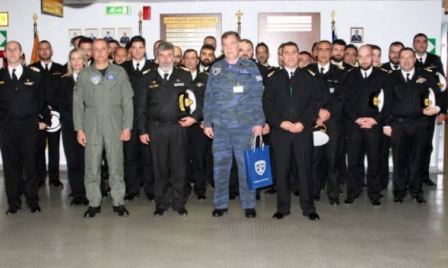 Σπουδαστές της ΣΔΙΕΠ/ΠΝ επισκέφθηκαν το ΑΤΑ, στο ΕΚΑΕ και το 1ο ΑΚΕ (pics)