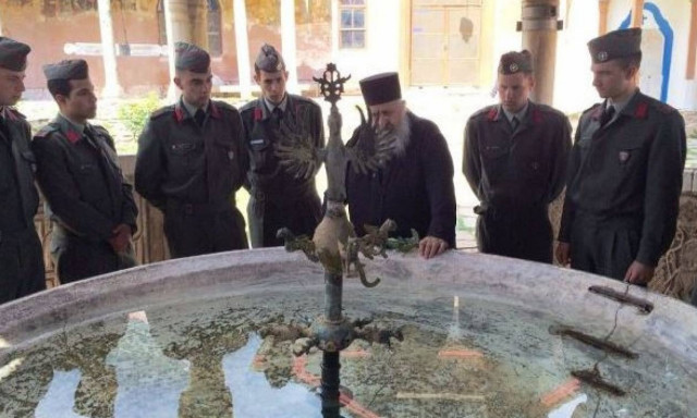 Εκπαιδευτικό ταξίδι της σχολής Μονίμων Υπαξιωματικών στο Άγιο Όρος (pics)