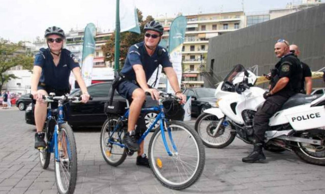Ναύπλιο: Αστυνομικές περιπολίες με ποδήλατα