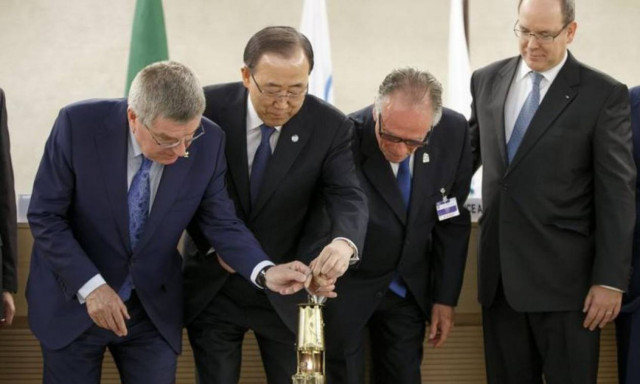 Στην Ελβετία έφτασε η Ολυμπιακή φλόγα