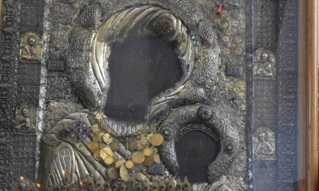 Μητρόπολη Λαγκαδά: Τιμήθηκε η εύρεση της  εικόνας της Παναγίας της Πορταϊτίσσης (pics)